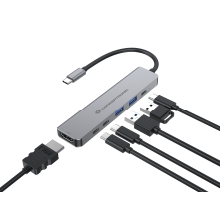 Docking USB-C Conceptronic DONN33G 1xHDMI 1xUSB-C PD 100W 2xUSB-A 3.0 2xUSB-C