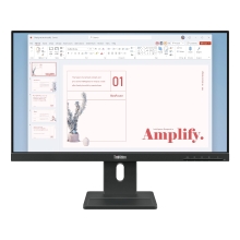 Lenovo E24-40 24" 100Hz VGA DP HDMI pivotante multimedia