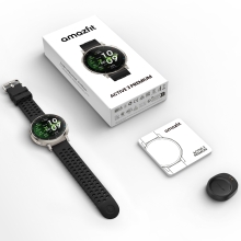 SMARTWATCH AMAZFIT ACTIVE 3 PREMIUM NFC APEX SILVER