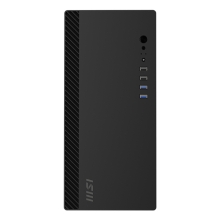 MSI PRO SHIELD M100P carcasa de ordenador Midi Tower Negro