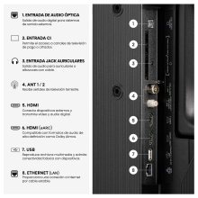 TV HISENSE 32 32A5S FHD QLED SMART TV DOLBY ATMOS