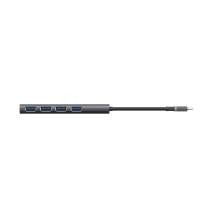 HUB USB TRUST HALYX USB-C A 4XUSB-A 3.2 GEN1 GRIS