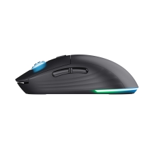 Ratón inalámbrico Trust gaming RGB GXT 927 Redex+ 25.600 DPI ajustable 6 botones