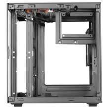 Caja mATX Mars Gaming MC-CUBE GPU MAX 260mm Cubo Panoramico ARGB USB-C negro