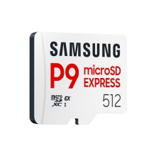 Memoria microSD 512GB Samsung SDXC P9 Express CLASE V30 con adaptador