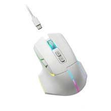 Ratón inalámbrico MARS GAMING bluetooth MMW-VECTOR TRI-MODE 2.4G GHz BT 5.4 USB-C 7 BOTONES 12000 DPI