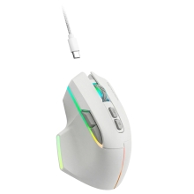 Ratón inalámbrico MARS GAMING bluetooth MMW-VECTOR TRI-MODE 2.4G GHz BT 5.4 USB-C 7 BOTONES 12000 DPI