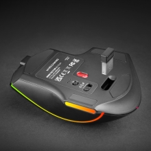 Ratón inalámbrico MARS GAMING bluetooth MMW-VECTOR TRI-MODE 2.4G GHz BT 5.4 USB-C 7 BOTONES 12000 DPI