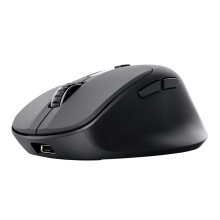RATON INALAMBRICO TRUST ZEVO BT/2.4GHZ 6 BOTONES 1200-3200DPI RECARGABLE NEGRO