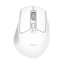 RATON INALAMBRICO TRUST NIVEN BT/2.4GHZ 7 BOTONES 800-3200DPI RECARGABLE BLANCO