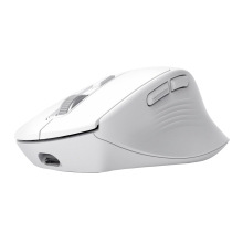 RATON INALAMBRICO TRUST NIVEN BT/2.4GHZ 7 BOTONES 800-3200DPI RECARGABLE BLANCO