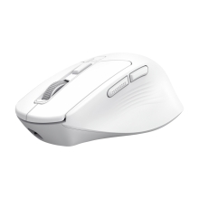RATON INALAMBRICO TRUST NIVEN BT/2.4GHZ 7 BOTONES 800-3200DPI RECARGABLE BLANCO
