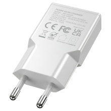 Cargador USB GAN MARS GAMING 30W 1xUSB-C 1xUSB-A PD blanco