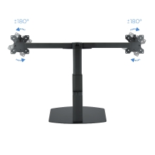 SOPORTE MESA DB1732TN-B GIRA INCLI 1 BRAZO 17-32, NEGRO