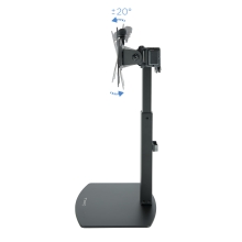 SOPORTE MESA DB1732TN-B GIRA INCLI 1 BRAZO 17-32, NEGRO