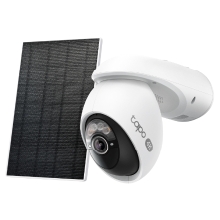 CAMARA EXTERIOR IP WIFI TP-LINK TAPO C660 4K 8MP PANEL SOLAR IP65 V. NOCTURNA COLOR 360 IA