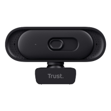 WEBCAM TRUST TOMAR 2K QHD 2560X1440 30FPS FOV 76 GRADOS PRIVACIDAD USB-A USB-C NEGRO