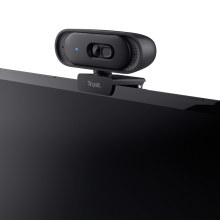 WEBCAM TRUST TOMAR 2K QHD 2560X1440 30FPS FOV 76 GRADOS PRIVACIDAD USB-A USB-C NEGRO