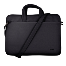 MALETIN DE PORTATIL 14" TRUST BOLOGNA SLIM ECO COMPARTIMENTO ACOLCHADO NEGRO