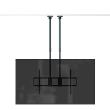 SOPORTE TECHO DOBLE MASTIL TOOQ LPCE11120TSLI-B 60-120" NEGRO