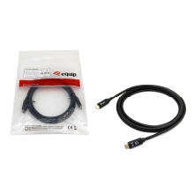CABLE USB-C A USB-C 0,5M EQUIP 128348 TRANSFERENCIA 5G 3A COLOR NEGRO