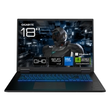 Gigabyte Gaming A18 Pro DXJG3ESBC4SH,INTEL RPL-R Core 7 240H 18" QHD+ 165HZ 32GB 1TB RTX 5070 TI 12GB W11