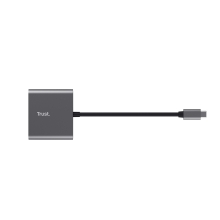 DOCKING USB-C TRUST DALYX 3 EN 1 1xHDMI 4K 1xUSB-A 3.2 1xUSB-C PD 100W GRIS