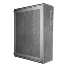 Caja Tacens 2AEROSLIM500 Slim 500W mATX mesh USB-C negro