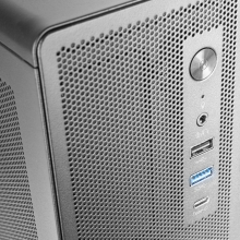 Caja Tacens 2AEROSLIM500 Slim 500W mATX mesh USB-C negro