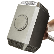 Replica hasbro marvel martillo thor mjolnir con luz