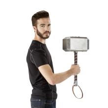 Replica hasbro marvel martillo thor mjolnir con luz