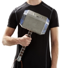 Replica hasbro marvel martillo thor mjolnir con luz