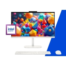 HP OmniStudio All-in-One Desktop 24-cu0044ns PC Intel Core 5 120U 60,5 cm (23.8") 1920 x 1080 Pixeles 16GB DDR5-SDRAM 512GB SSD FreeDOS Wi-Fi 7 (802.11be) Blanco