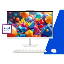 HP OmniStudio All-in-One Desktop 27-cu0033ns PC Intel Core 5 120U 68,6 cm (27") 1920 x 1080 Pixeles 24GB DDR5-SDRAM 1TB SSD FreeDOS Wi-Fi 6 (802.11ax) Blanco