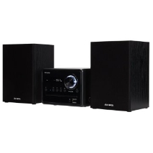 MICRO CADENA DE MUSICA AIWA MSBTU-300 HI-FI BLUETOOTH 4.2 CD MP3 USB CARGA RADIO FM 20W RMS NEGRO