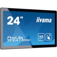 iiyama ProLite TF2415MC-B2 pantalla para PC 60,5 cm (23.8") 1920 x 1080 Pixeles Full HD VA Pantalla táctil Multi-usuario Negro
