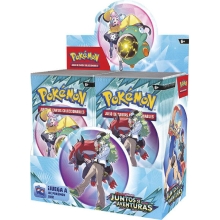 Pokemon tcg escarlata y púrpura juntos de aventuras booster