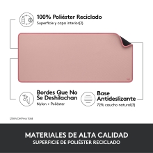 LOGITECH DESK MAT STUDIO SERIES - DARKERACCSROSE - NAMR-EMEA