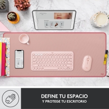 LOGITECH DESK MAT STUDIO SERIES - DARKERACCSROSE - NAMR-EMEA