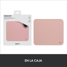 ALFOMBRILLA LOGITECH STUDIO MATERIAL RECICLADO PET SUPERFICIE TELA GOMA ANTIDESLIZANTE 230X200MM ROS