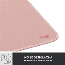 ALFOMBRILLA LOGITECH STUDIO MATERIAL RECICLADO PET SUPERFICIE TELA GOMA ANTIDESLIZANTE 230X200MM ROS