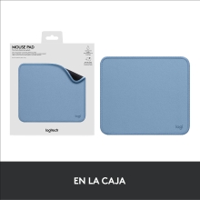 ALFOMBRILLA LOGITECH STUDIO MATERIAL RECICLADO PET SUPERFICIE TELA GOMA ANTIDESLIZANTE 230X200MM GRI