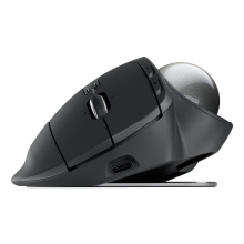 MOUSE LOGITECH WIRELESS MX ERGO S TRACKBALL INCLINABLE CLICS SILENCIOSOS 2000 DPI USB-C GRAFITO