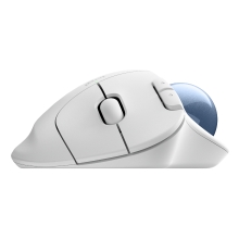 MOUSE LOGITECH WIRELESS ERGO M575S TRACKBALL CONTROL PULGAR CLICS SILENCIOSOS 2000 DPI BLANCO
