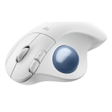 MOUSE LOGITECH WIRELESS ERGO M575S TRACKBALL CONTROL PULGAR CLICS SILENCIOSOS 2000 DPI BLANCO
