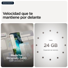 Motorola moto g77 17,3 cm (6.8") Ranura híbrida Dual SIM Android 16.0 5G USB Tipo C 8 GB 512 GB 5200 mAh Negro
