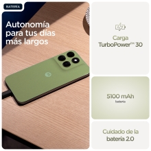 Motorola moto g67 17,3 cm (6.8") Ranura híbrida Dual SIM Android 16.0 5G USB Tipo C 4 GB 256 GB 5200 mAh Verde