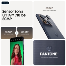 Motorola edge 70 fusion 17,2 cm (6.78") SIM doble Android 16.0 5G USB Tipo C 8 GB 256 GB 7000 mAh Negro