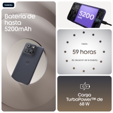Motorola edge 70 fusion 17,2 cm (6.78") SIM doble Android 16.0 5G USB Tipo C 8 GB 256 GB 5200 mAh Negro