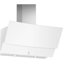 CAMPANA BALAY 3BC585GB 80CM 530m3h CRISTAL BLANCO